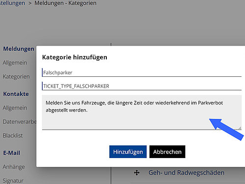 Beschreibung Backend Image Lightbox