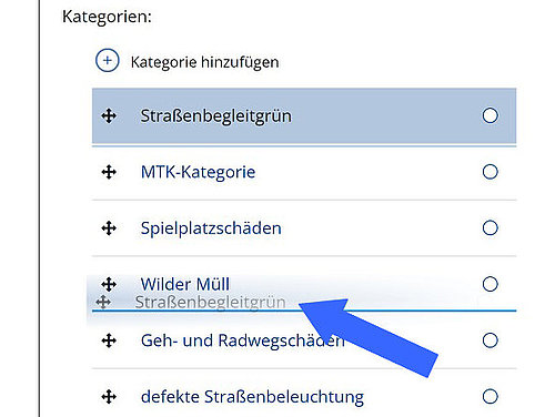 Kategorien verschieben Image Lightbox